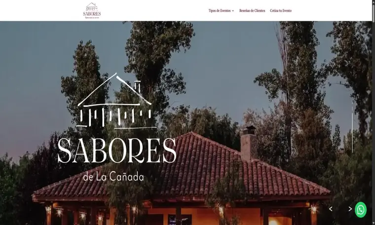 Sitio de Sabores de La Cañada